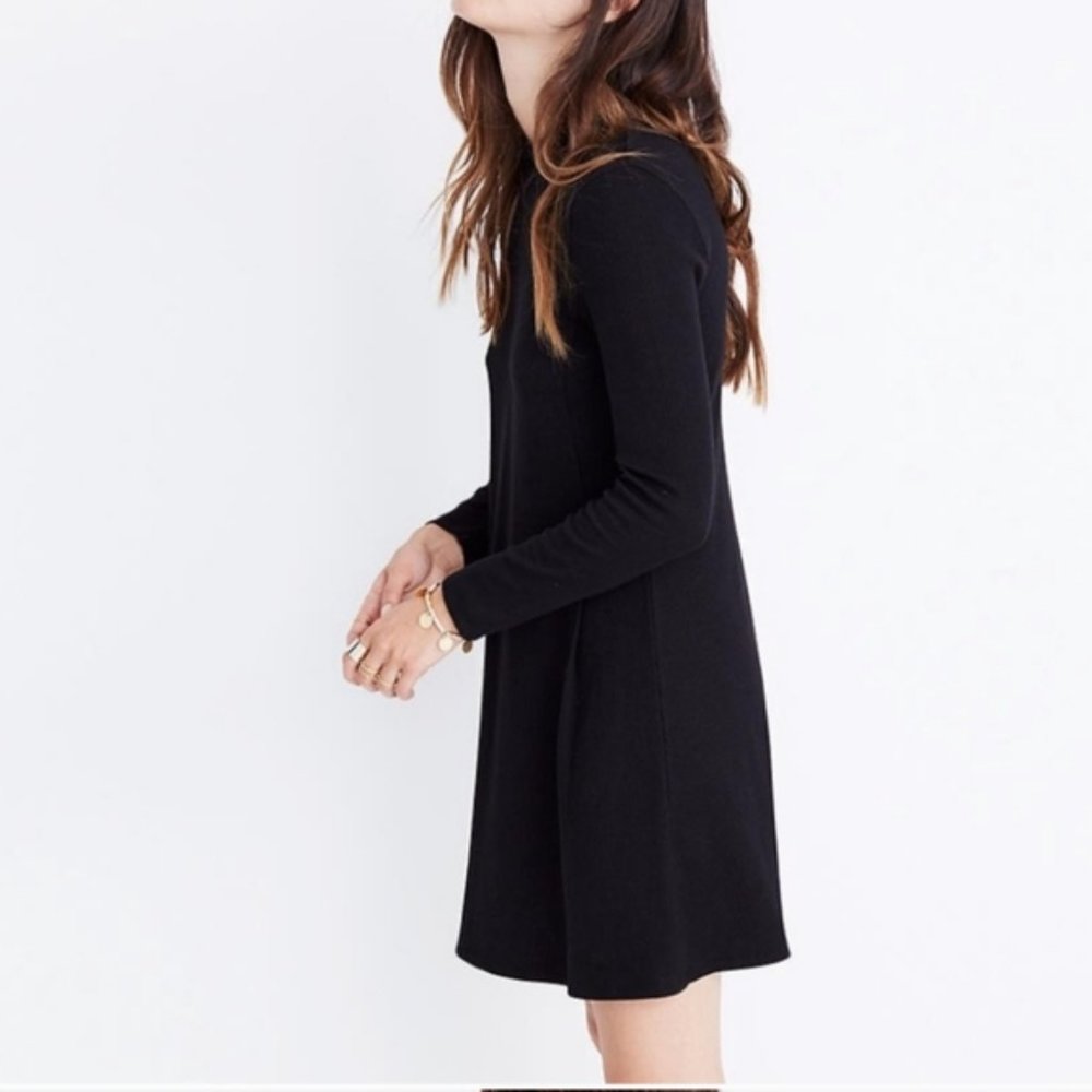Madewell Cityblock Mock Neck Dress Small